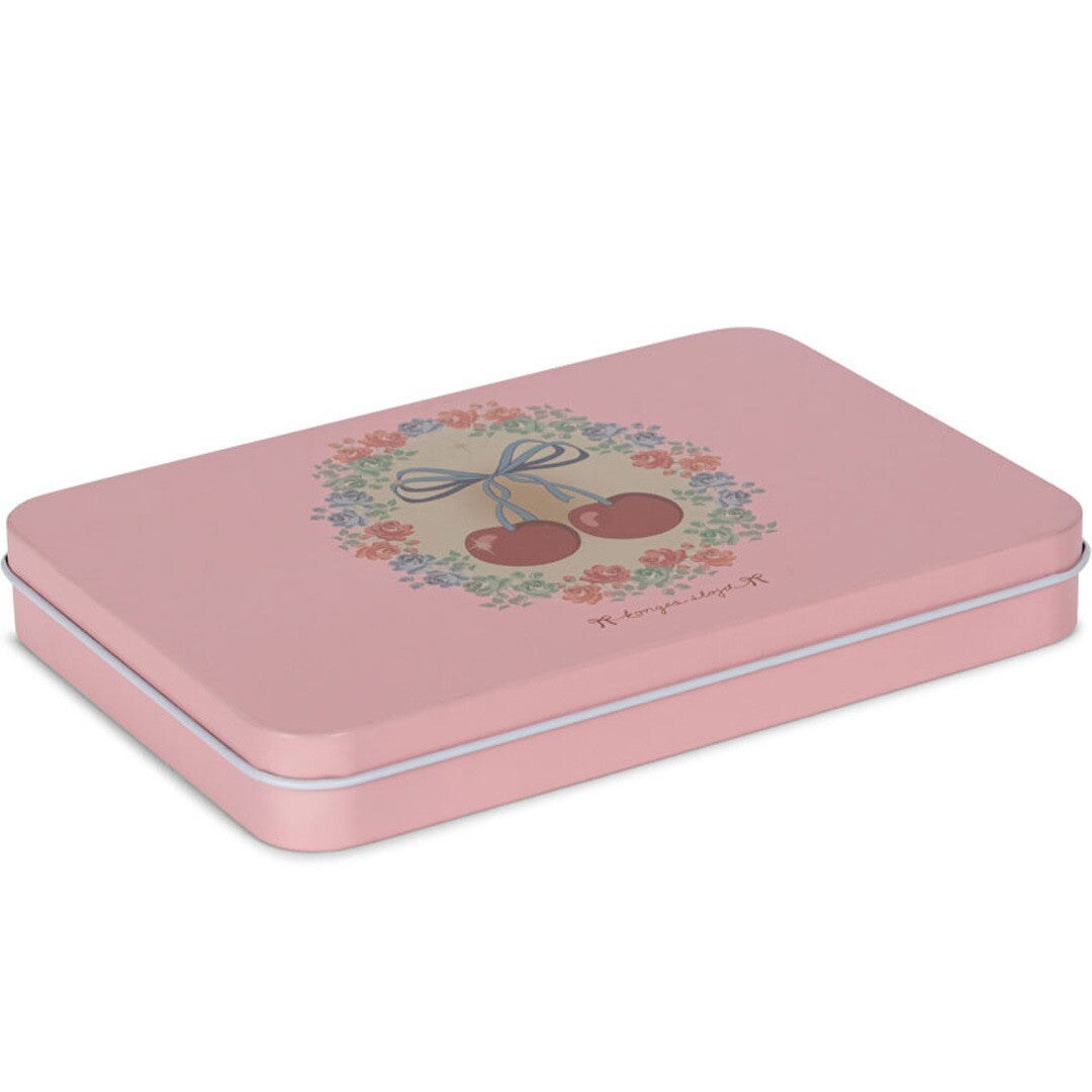 konges sløjd waskrijtjes cherry bow - 10st | KS102337-CHERRY | 3