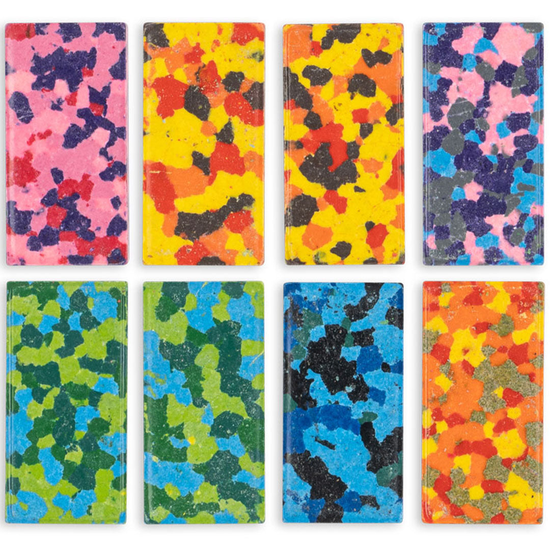 konges sløjd waskrijtjes confetti - 8st | KS103233 | 2
