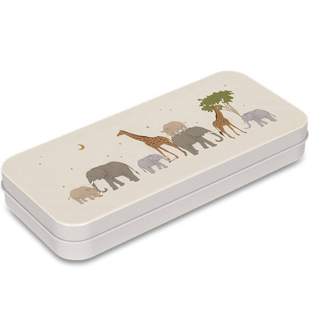 konges sløjd waterverf met penseel safari - 24 kleuren | KS101734-SAFARI | 1