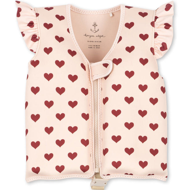 konges sløjd zwemvest amour rouge - 2-3 jaar | KS102695-AMOUR-2-3 | 0