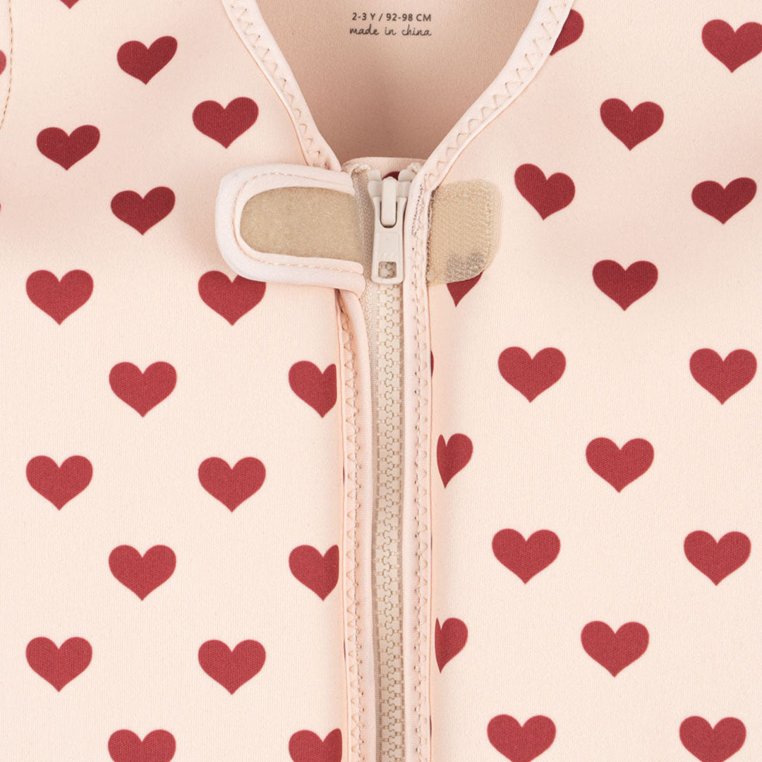 konges sløjd zwemvest amour rouge - 3-6 jaar | KS102695-AMOUR-3-6 | 3