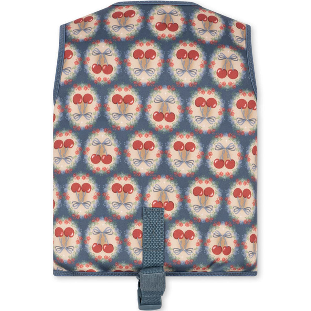 konges sløjd zwemvest cherry bow blue - 2-3 jaar | KS102694-CHERRYBOWBLUE-2-3 | 3