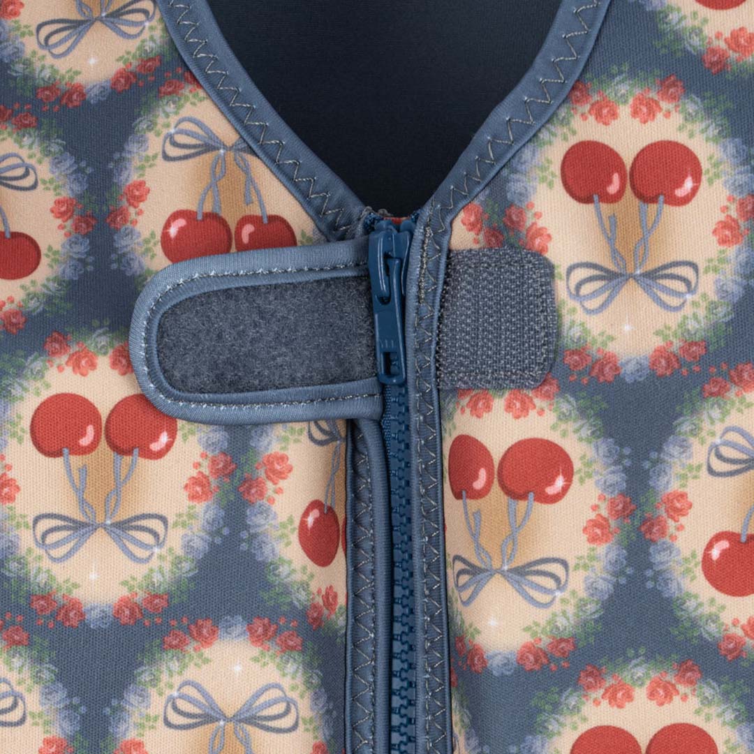 konges sløjd zwemvest cherry bow blue - 2-3 jaar | KS102694-CHERRYBOWBLUE-2-3 | 4