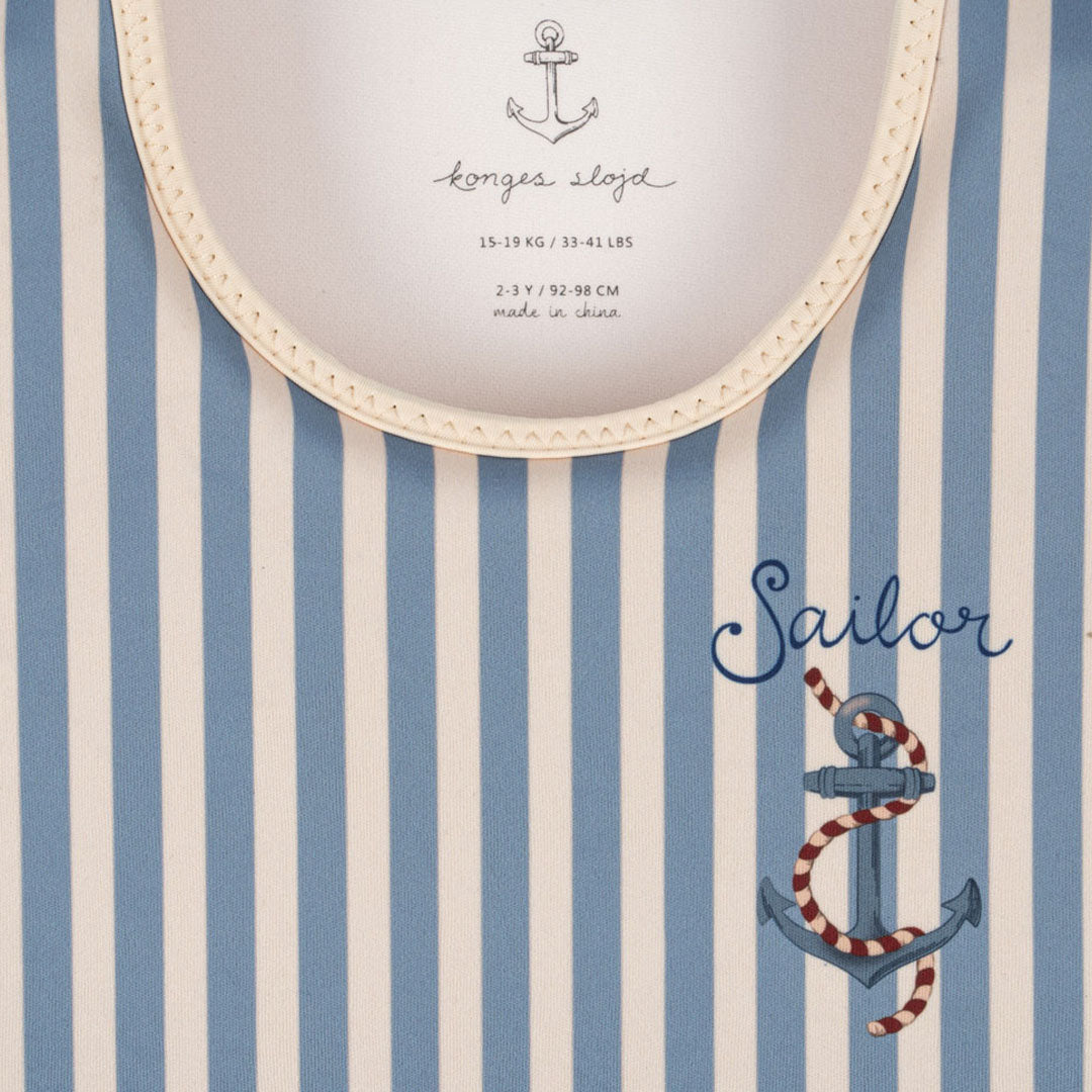 konges sløjd zwemvest met bandjes - sailor - 3-6 jaar | KS102702-SAILOR-3-6 | 2