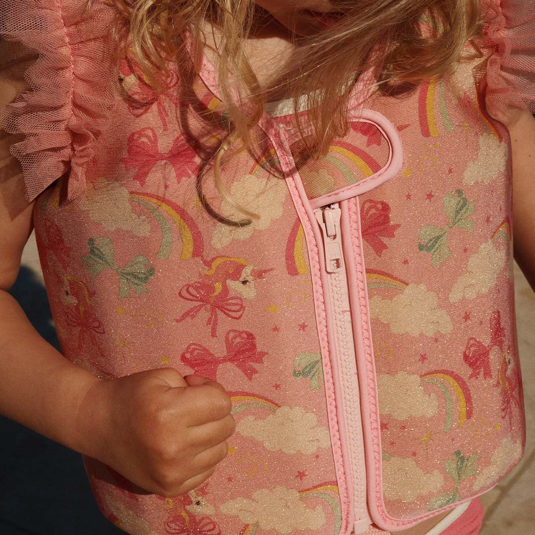 konges sløjd zwemvest rainbow bow - 3-6 jaar | KS102696-RAINBOW-3-6 | 1