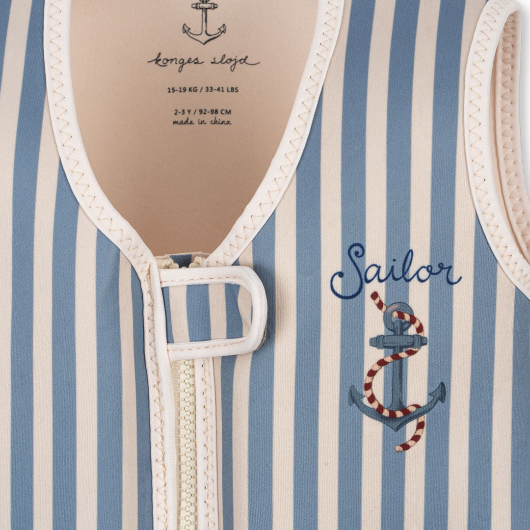 konges sløjd zwemvest sailor - 1-2 jaar | KS102694-SAILOR-1-2 | 1