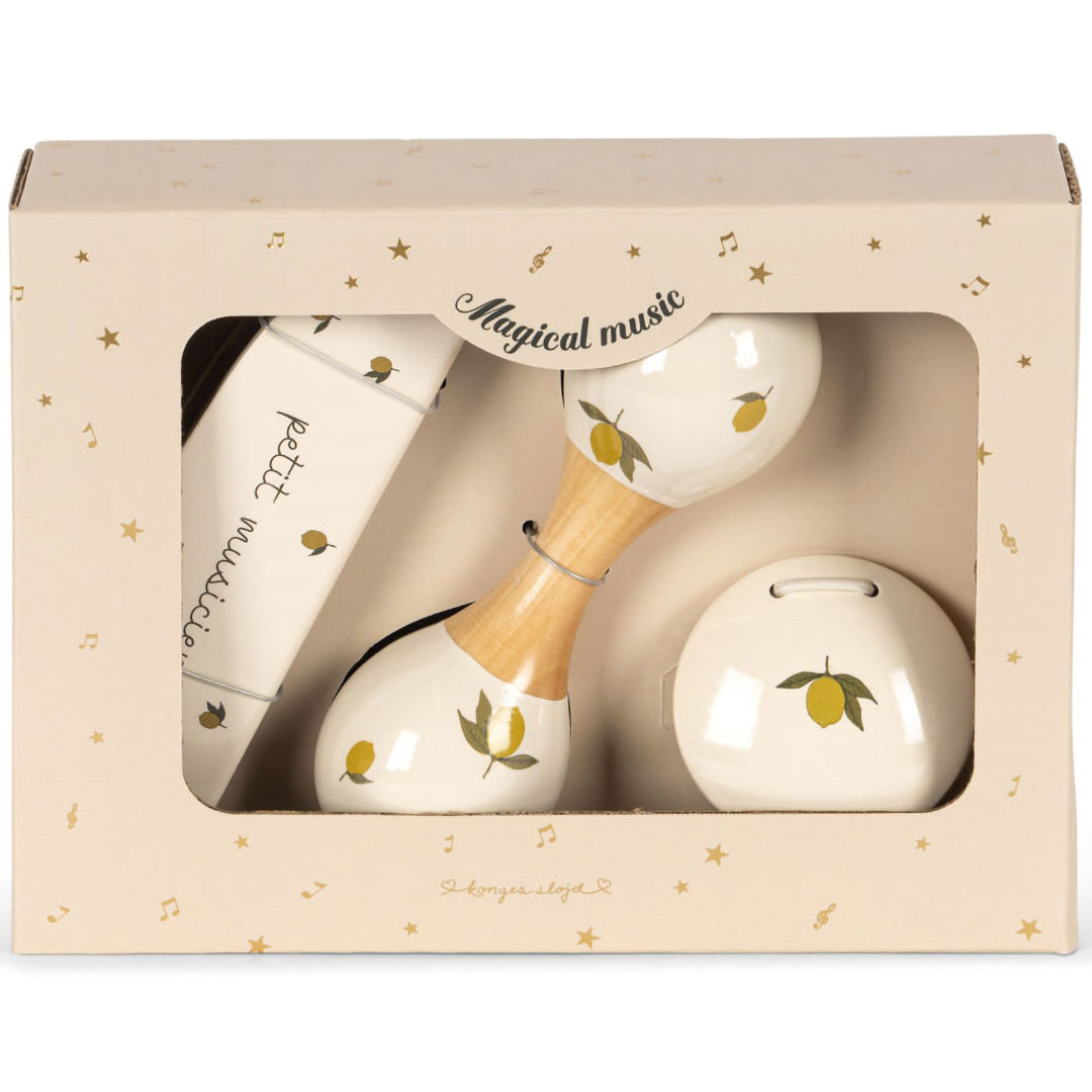 konges sløjd muziekset - petit lemon - 3-delig | 2