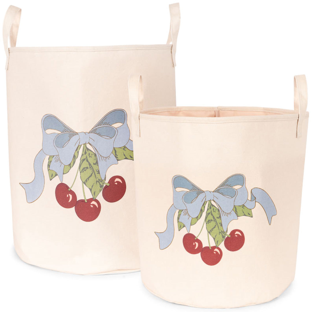 konges sløjd opbergmand - cherry bow - 2st | 1