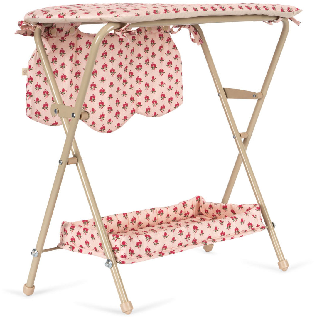 KS103774-ROSIE-ROSE | konges sløjd opvouwbare poppenverschoontafel - rosie rose | 3