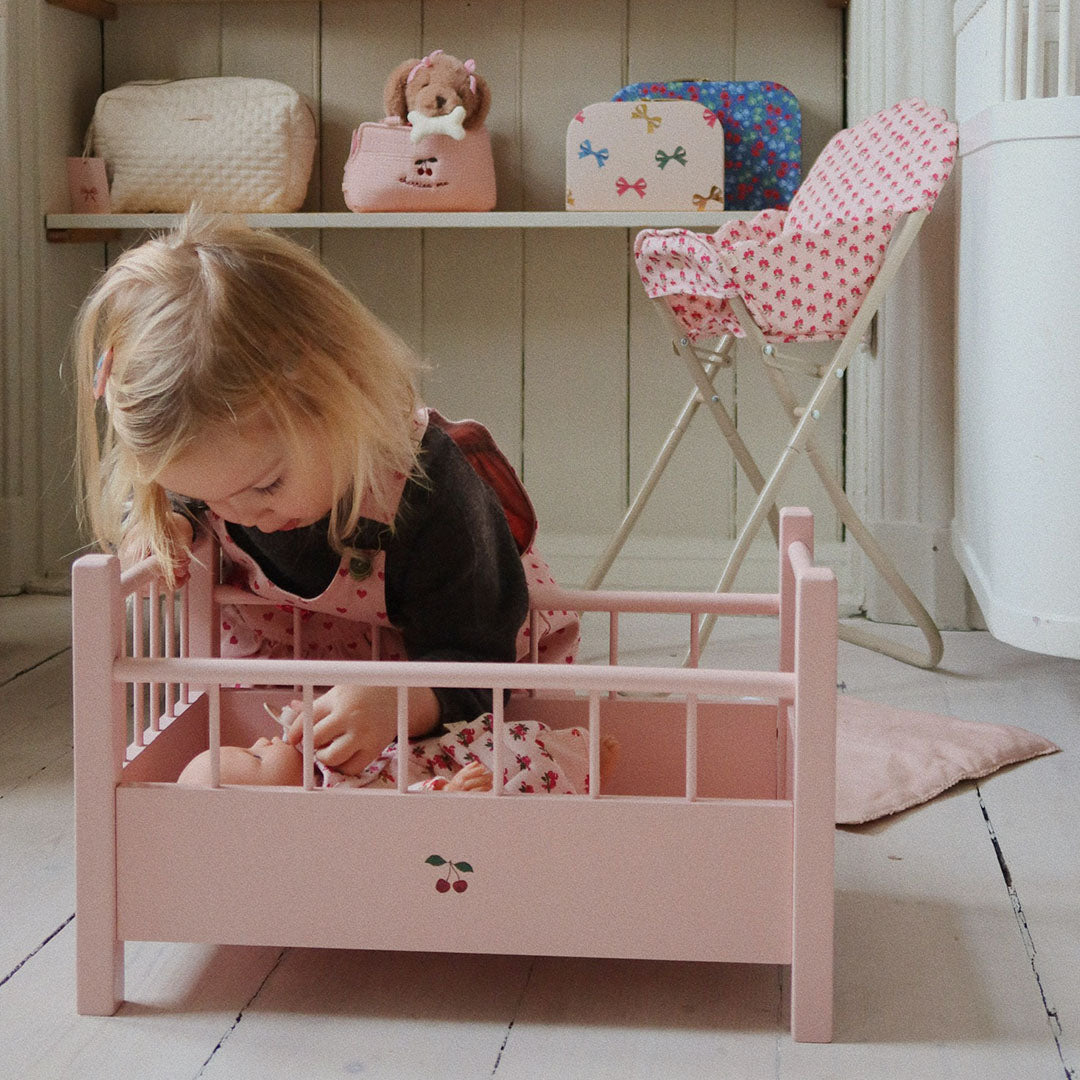 KS103770-PINK | konges sløjd poppenbed - roze - 46 cm | 2