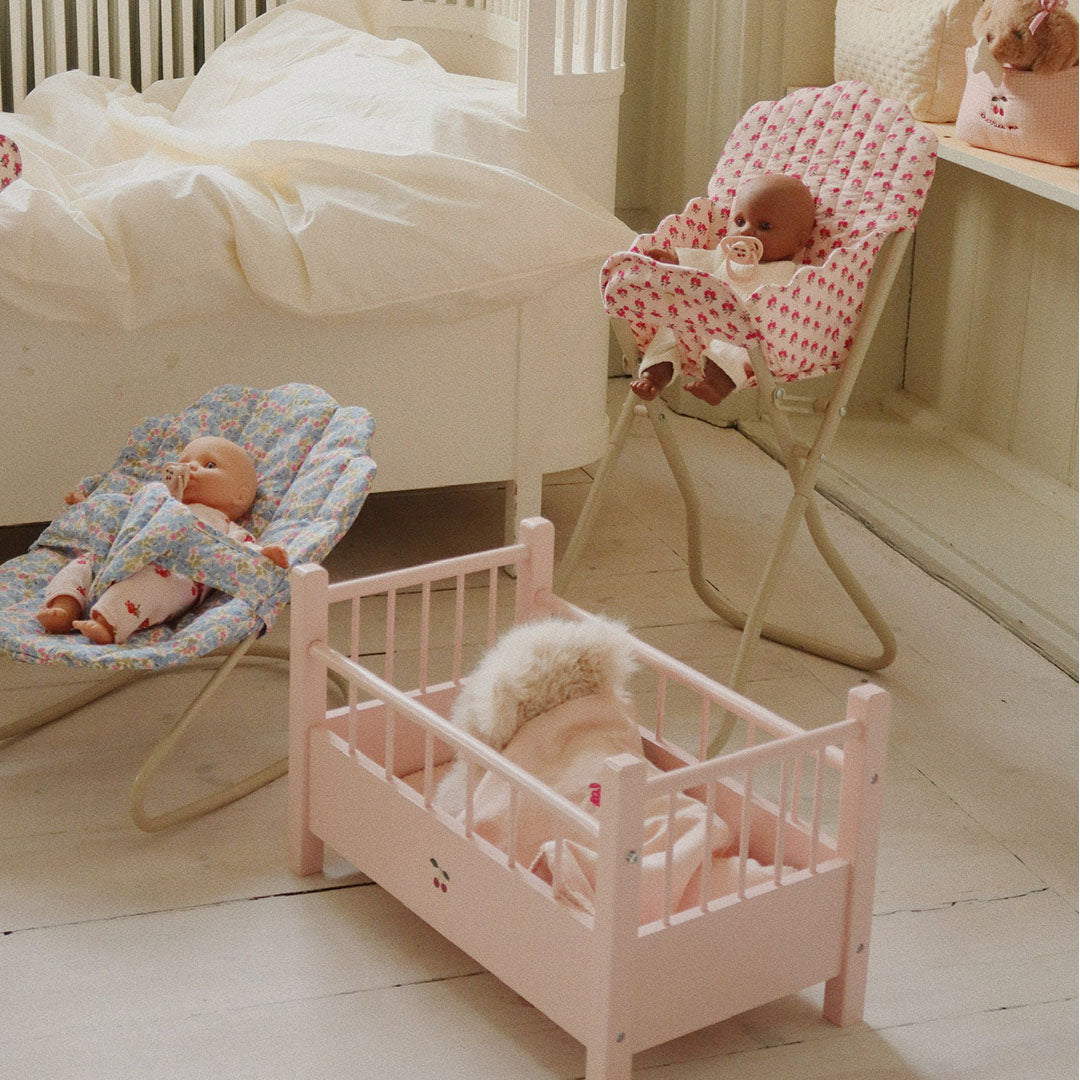 KS103770-PINK | konges sløjd poppenbed - roze - 46 cm | 3