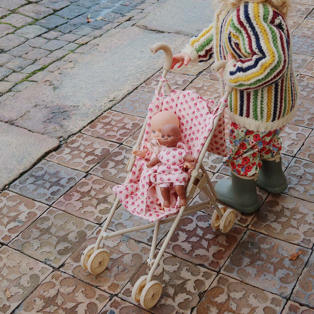 KS103779-ROSIE-ROSE | konges sløjd poppenbuggy - rosie rose | 2
