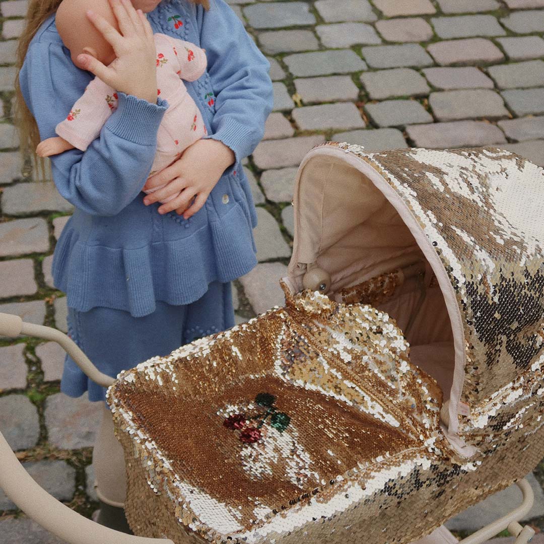 KS103985-SPARKLY | konges sløjd poppenwagen vintage - sparkly | 6