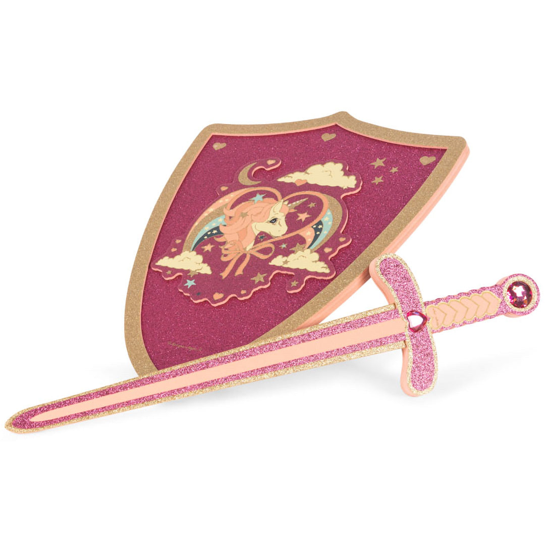 KS104007 | konges sløjd zwaard en schild - roze | 2