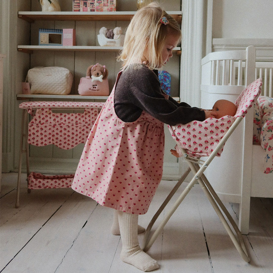 KS103775-ROSIE-ROSE | konges sløjd hoge poppenstoel - rosie rose | 2