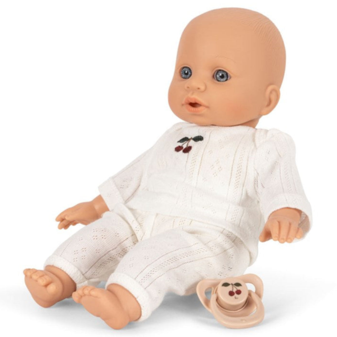 konges sløjd babypop luna met reiswieg en accessoires - 32 cm | KS104572 | 0