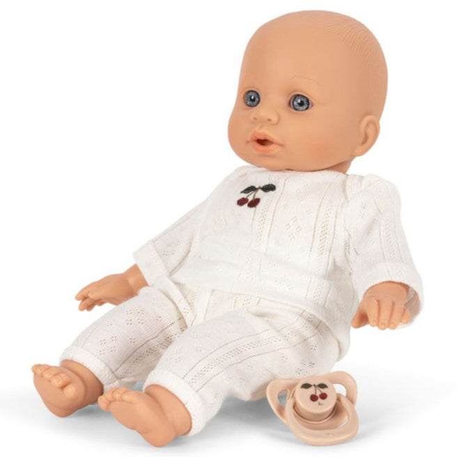 konges sløjd babypop luna met reiswieg en accessoires - 32 cm | KS104572 | 0