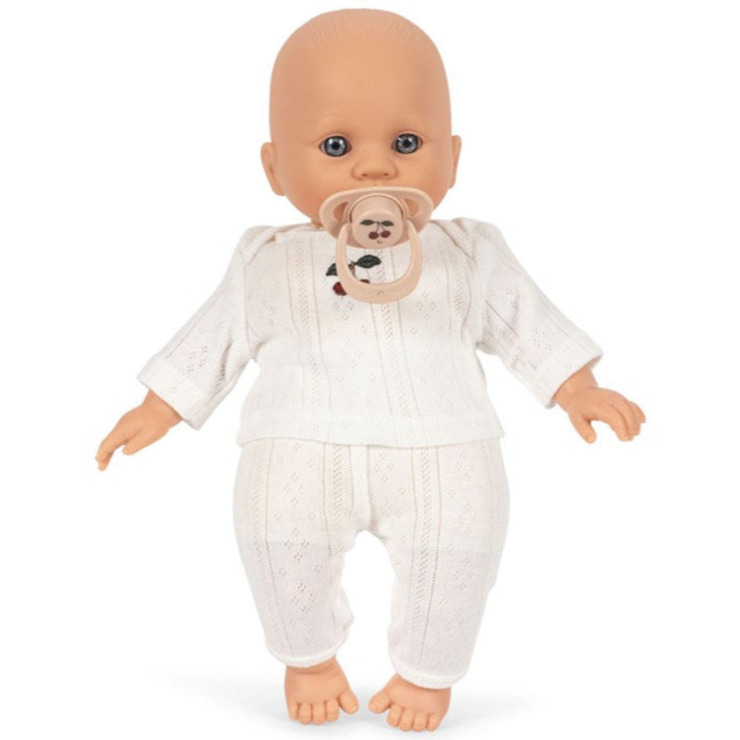konges sløjd babypop luna met reiswieg en accessoires - 32 cm | KS104572 | 3