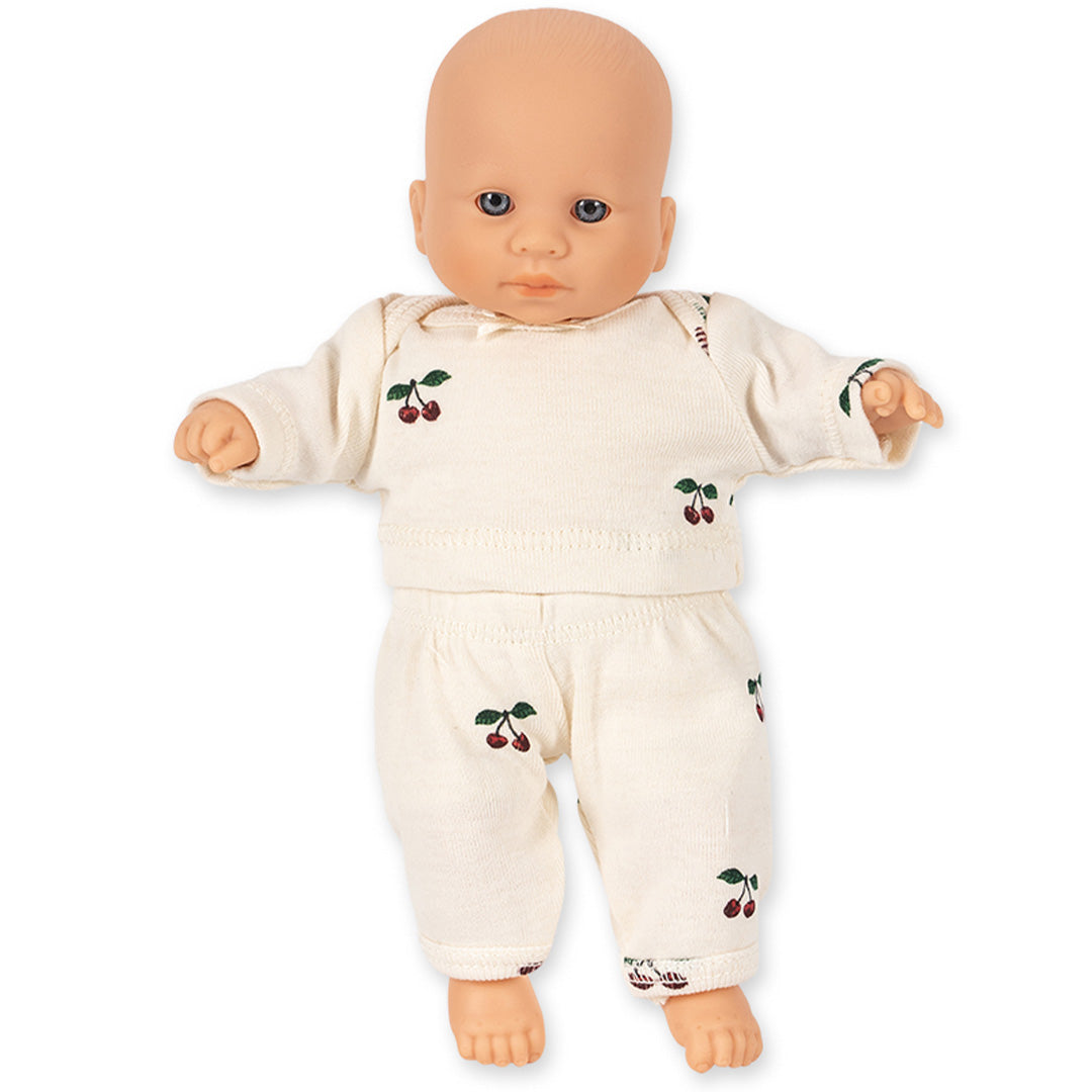 konges sløjd babypop my first mini doll - cherry - 21 cm | KS104385 | 0
