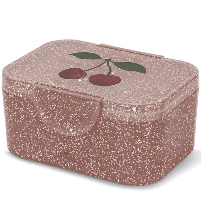 konges sløjd broodtrommel glitter - cherry | KS105456 | 1