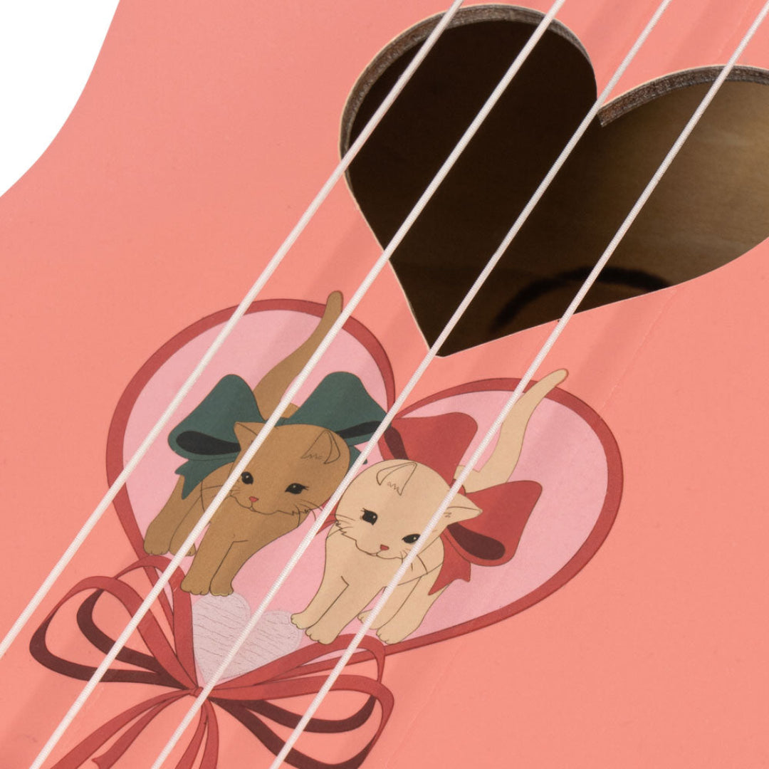 konges sløjd gitaar ukelele - bow kitty | KS104459 | 3