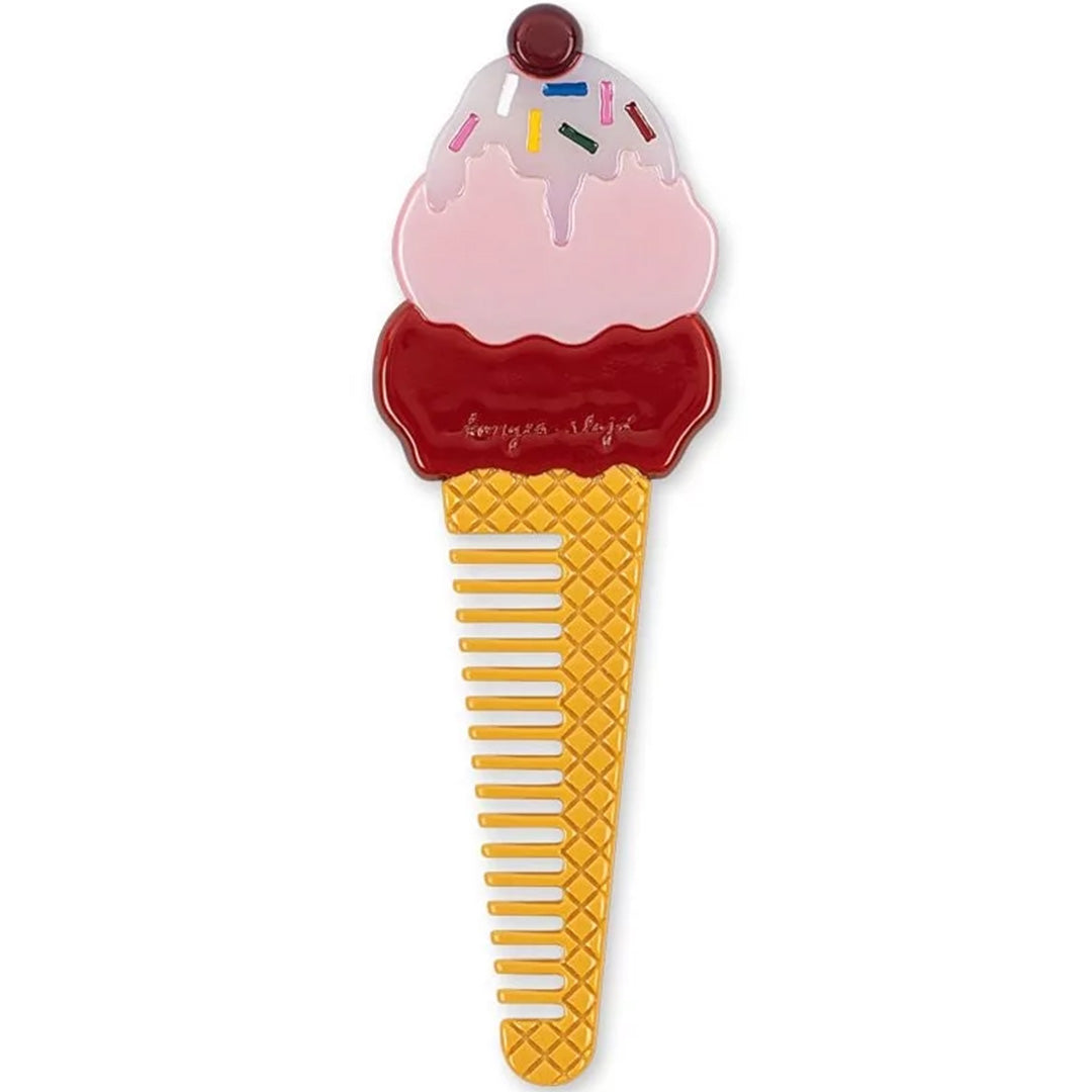 konges sløjd haarborstel ijsje - amour pink | KS105421-AMOUR-PINK | 1