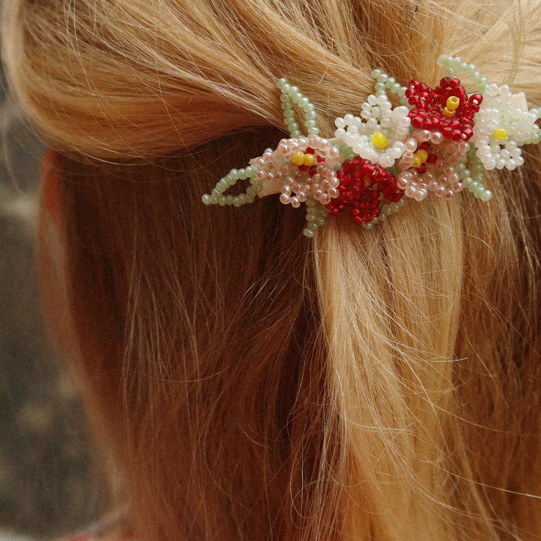 konges sløjd haarclip flower field | KS104816 | 6