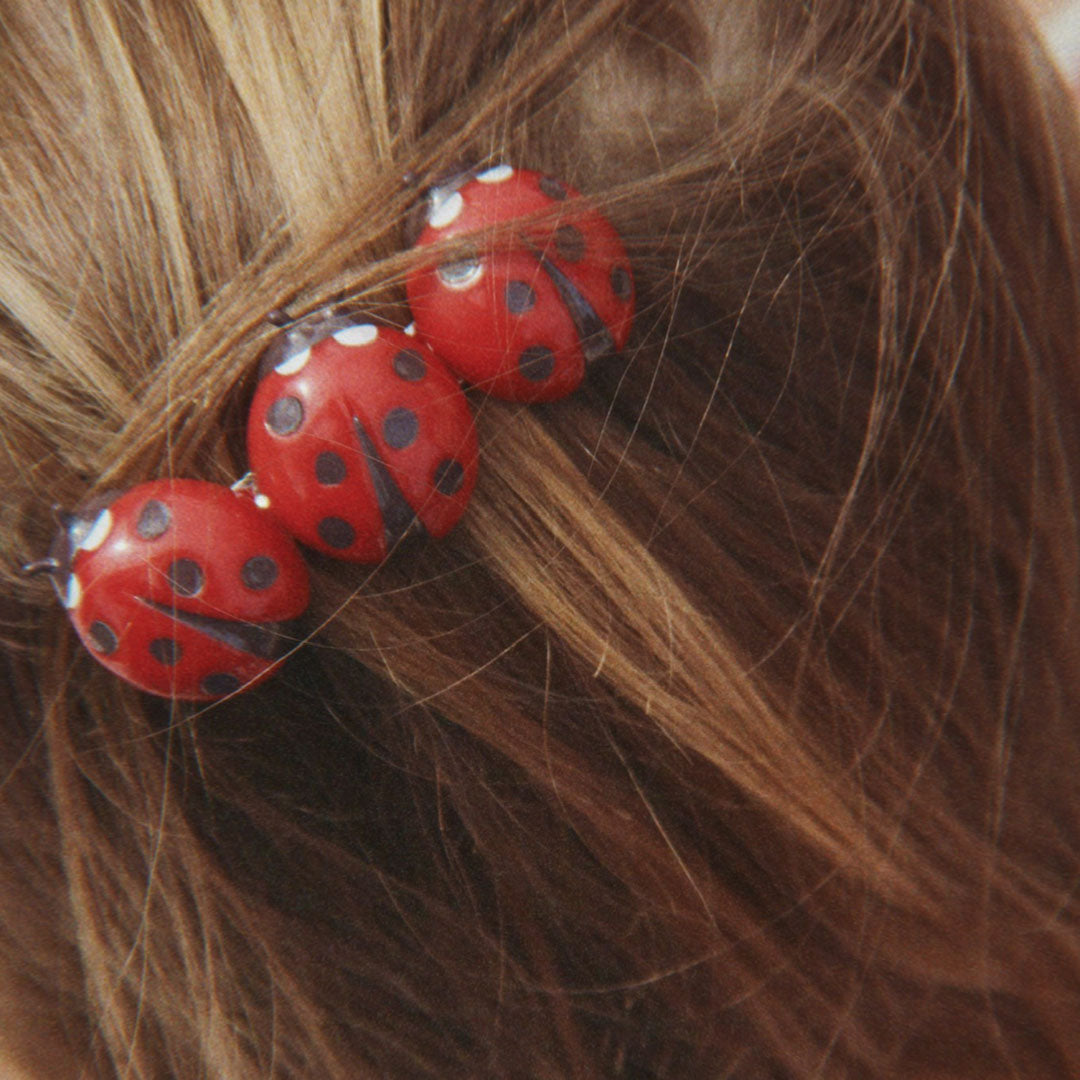 konges sløjd haarclip lieveheersbeestje | KS105444 | 2