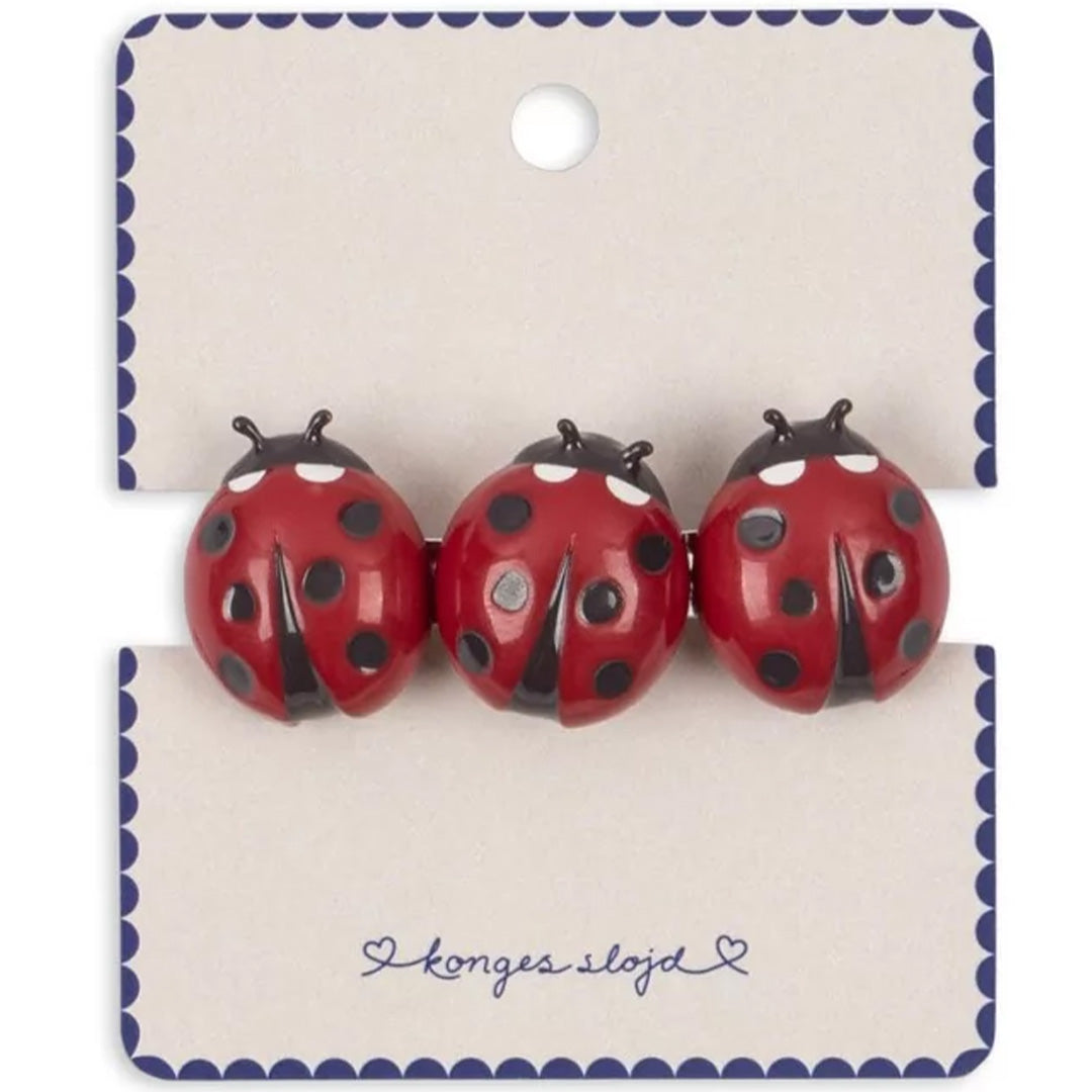 konges sløjd haarclip lieveheersbeestje | KS105444 | 3