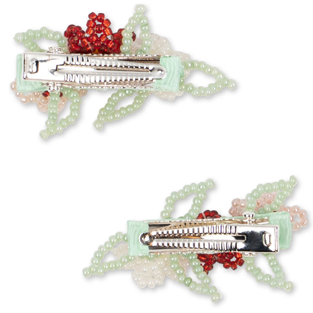 konges sløjd haarclipjes flower field - 2st | KS104586 | 4