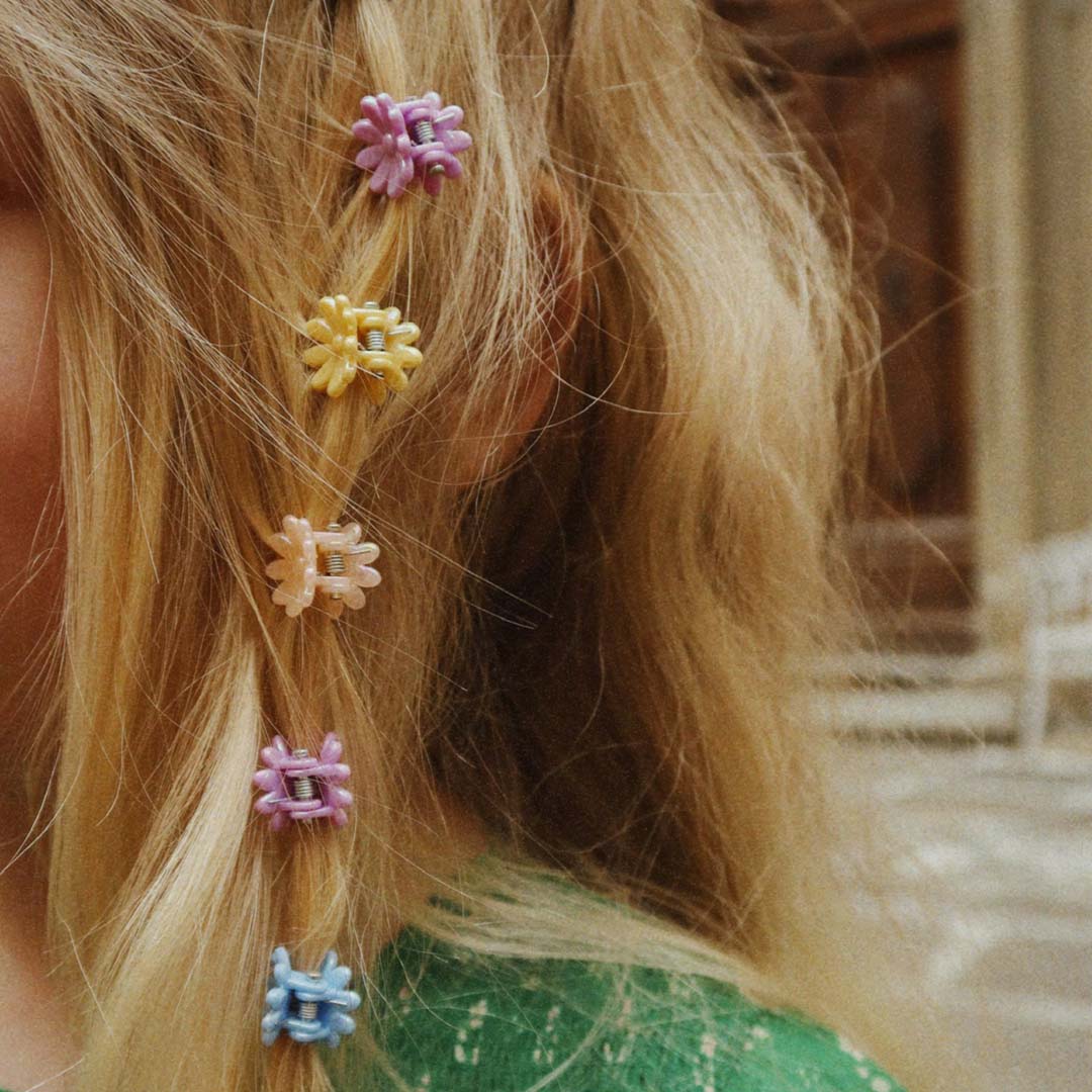 konges sløjd haarspeldjes mini flower - 10st | KS104576 | 3