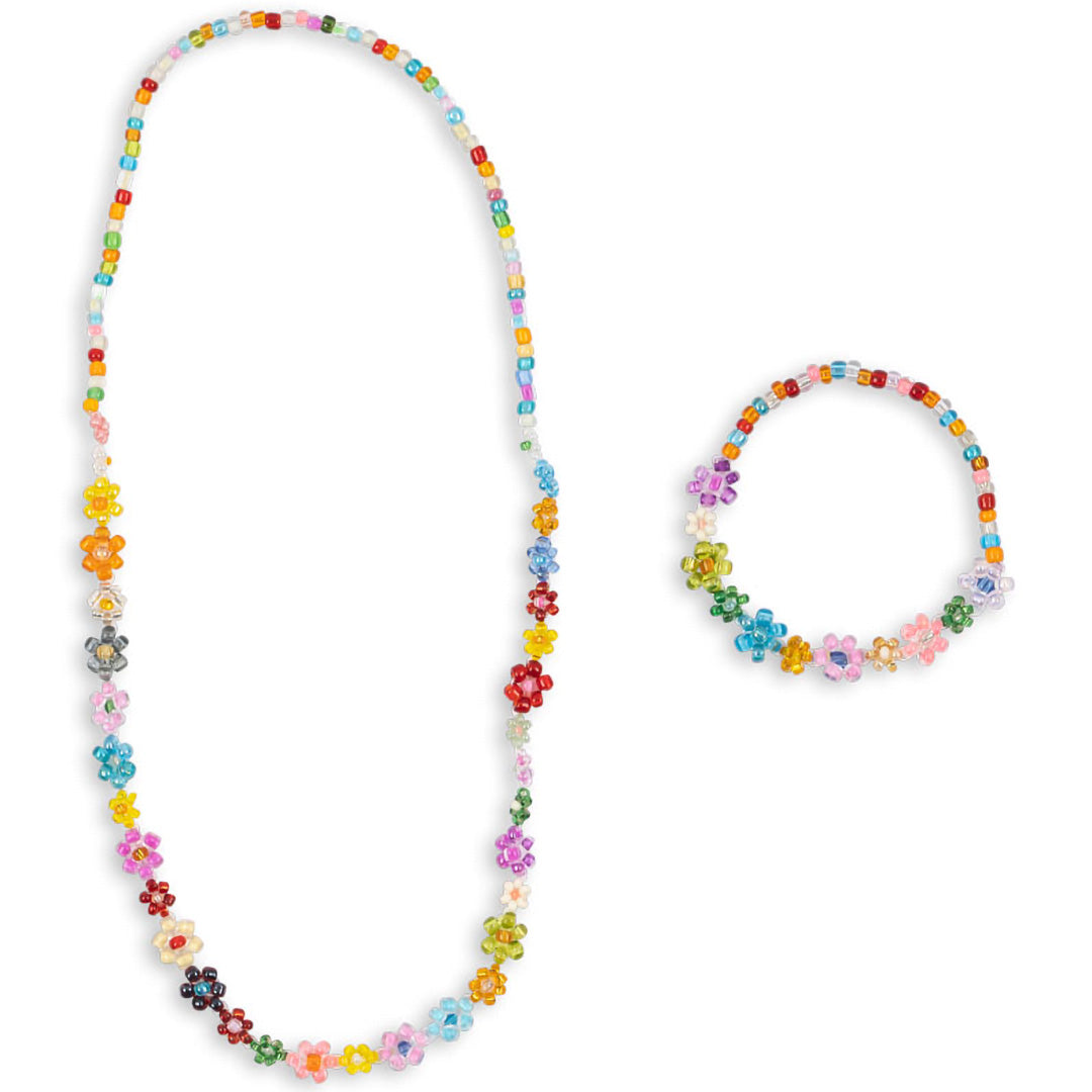 konges sløjd ketting en armband - flower field | KS104818 | 2