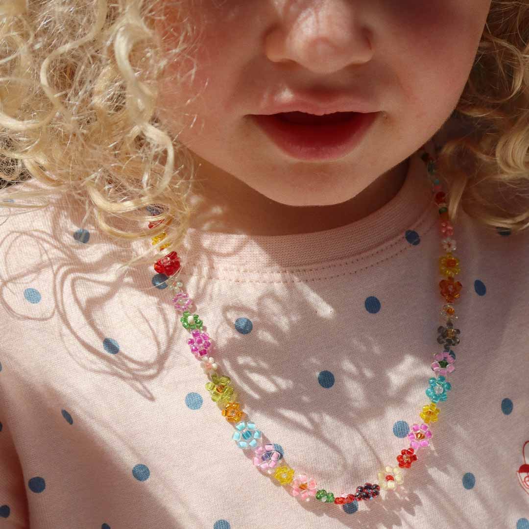 konges sløjd ketting en armband - flower field | KS104818 | 3