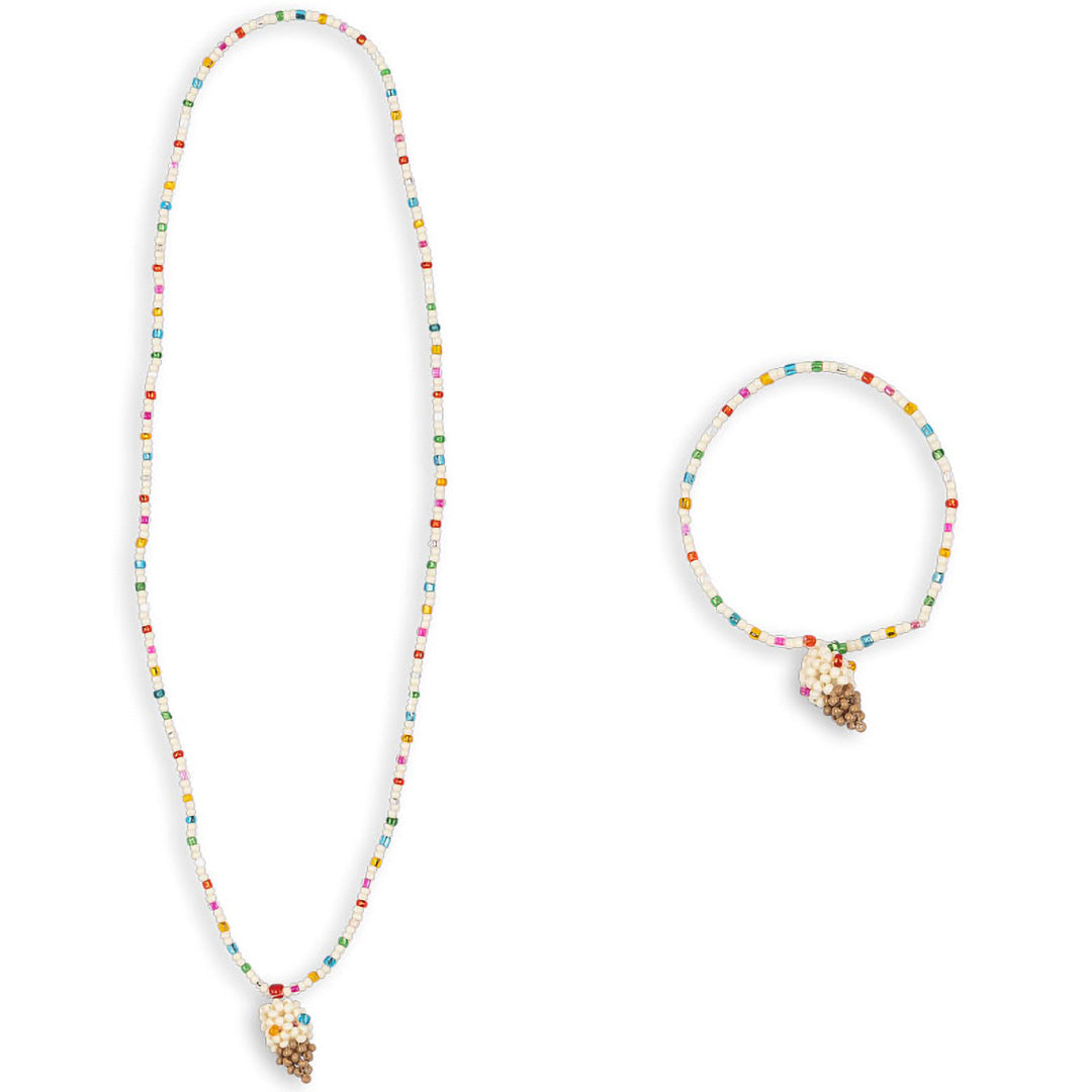 konges sløjd ketting en armband - ice cream | KS104849 | 2