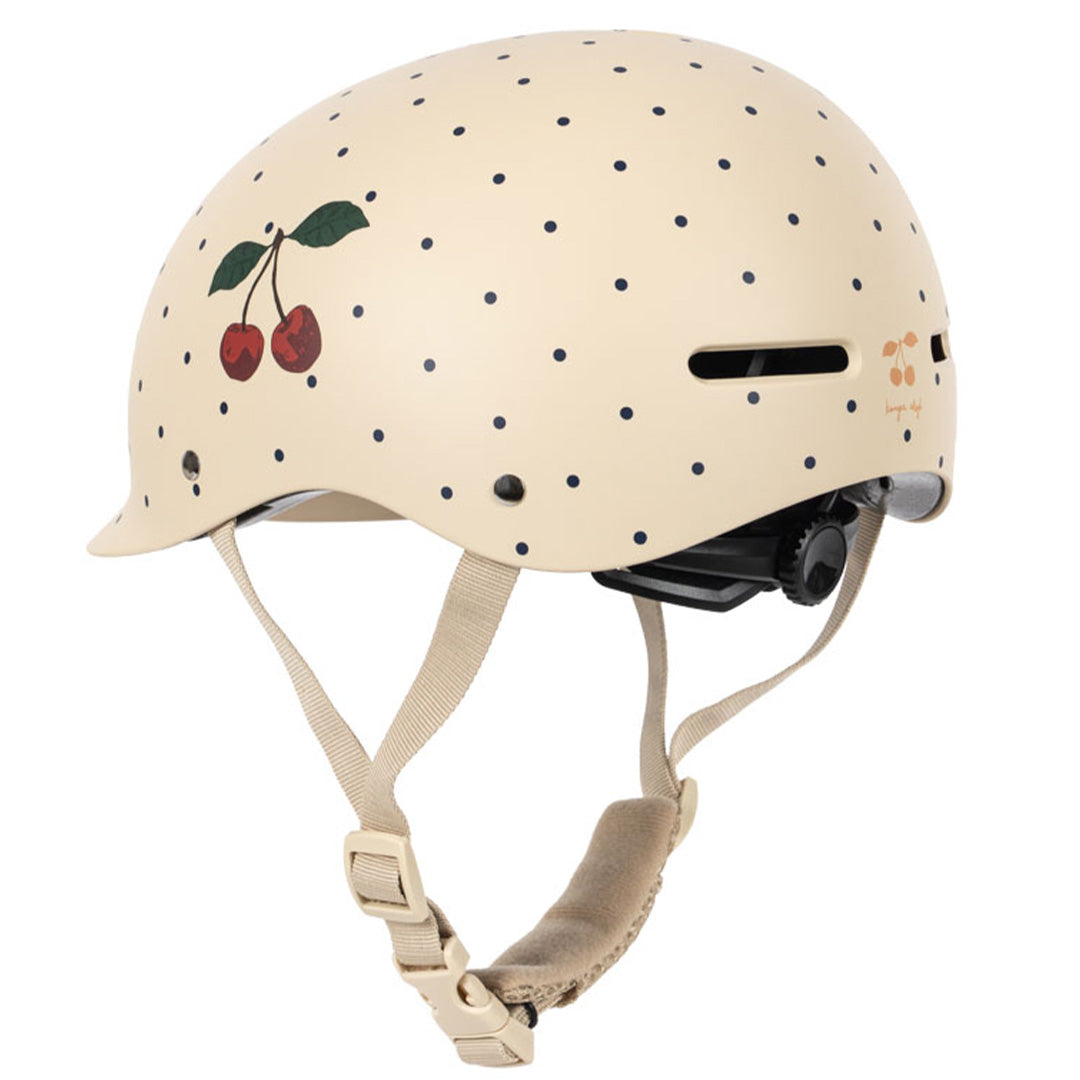 konges sløjd kinderhelm navy dot - 4-8 jaar | KS104699-51-55 | 3