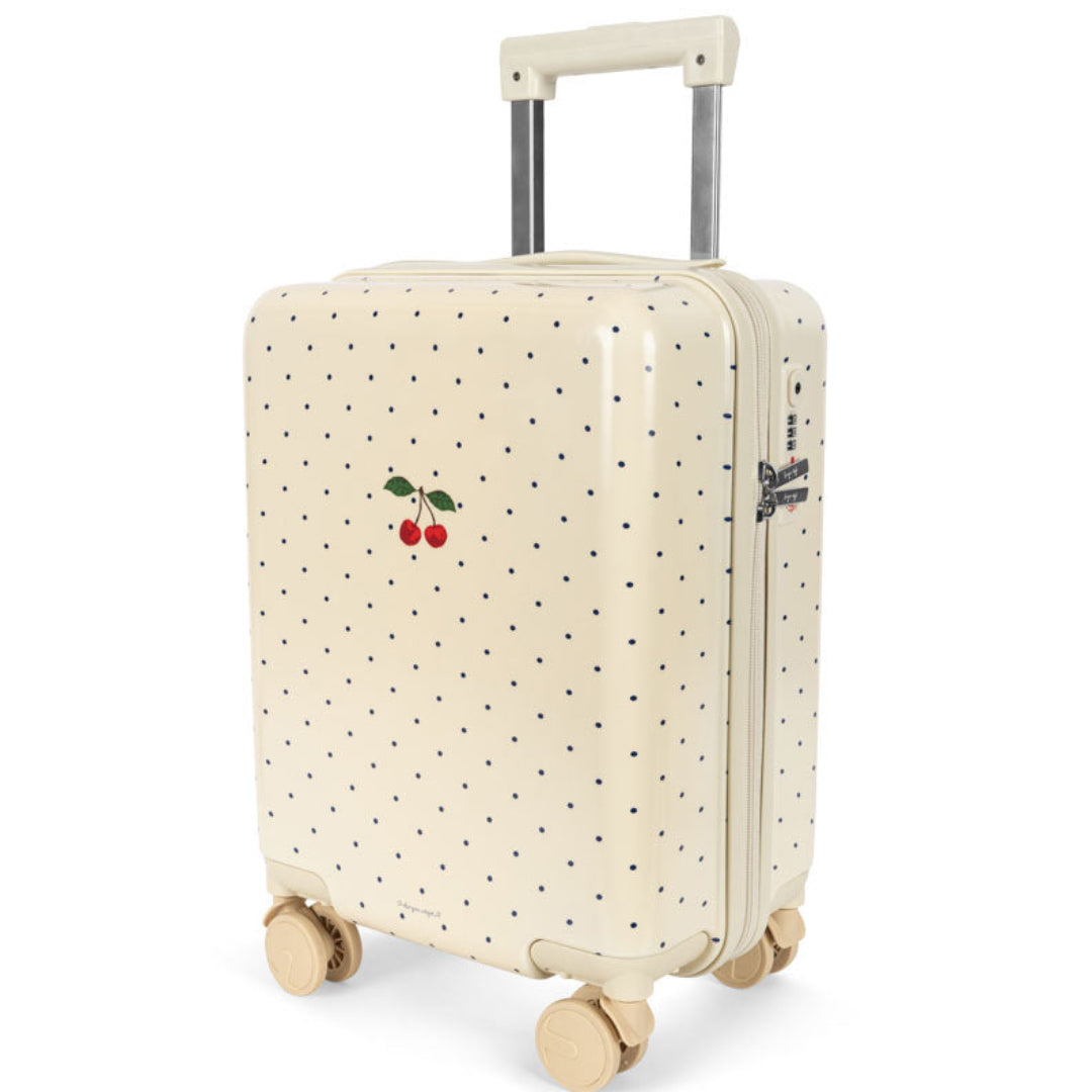 konges sløjd kinderkoffer - navy dots | KS105110 | 1