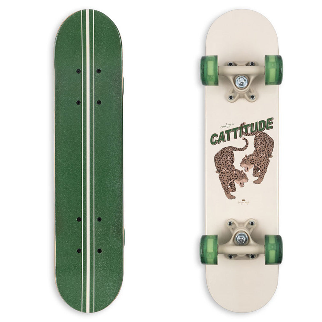 konges sløjd kinderskateboard - cattitude | KS105080-CATTITUDE | 1