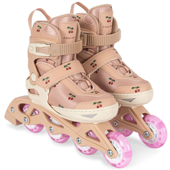 konges sløjd kinderskeelers met lichtjes - cherry blush - maat 26-31 | KS104417-CHERRY-26-31 | 0