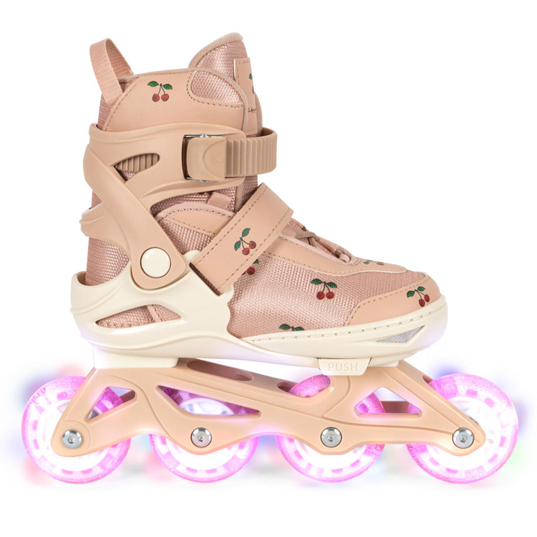 konges sløjd kinderskeelers met lichtjes - cherry blush - maat 31-36 | KS104417-CHERRY-31-36 | 4