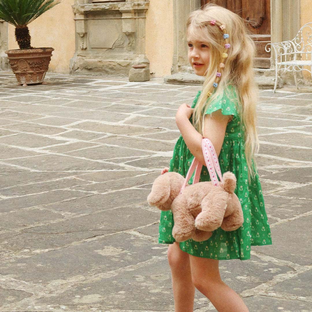 konges sløjd kindertas puppy - brown | KS105044 | 4