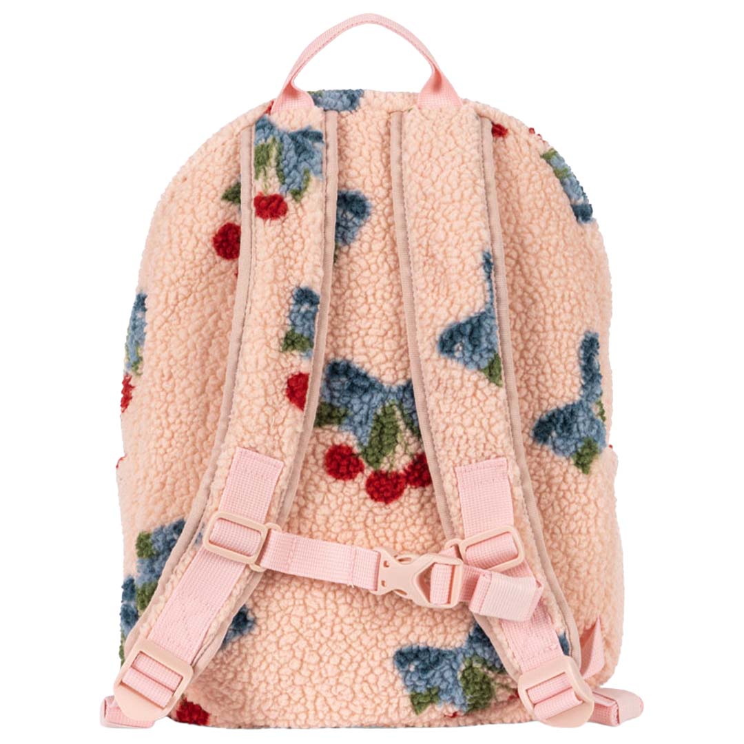 konges sløjd kleuterrugzak jody teddy - amarena rose - 34 cm | KS104866 | 3