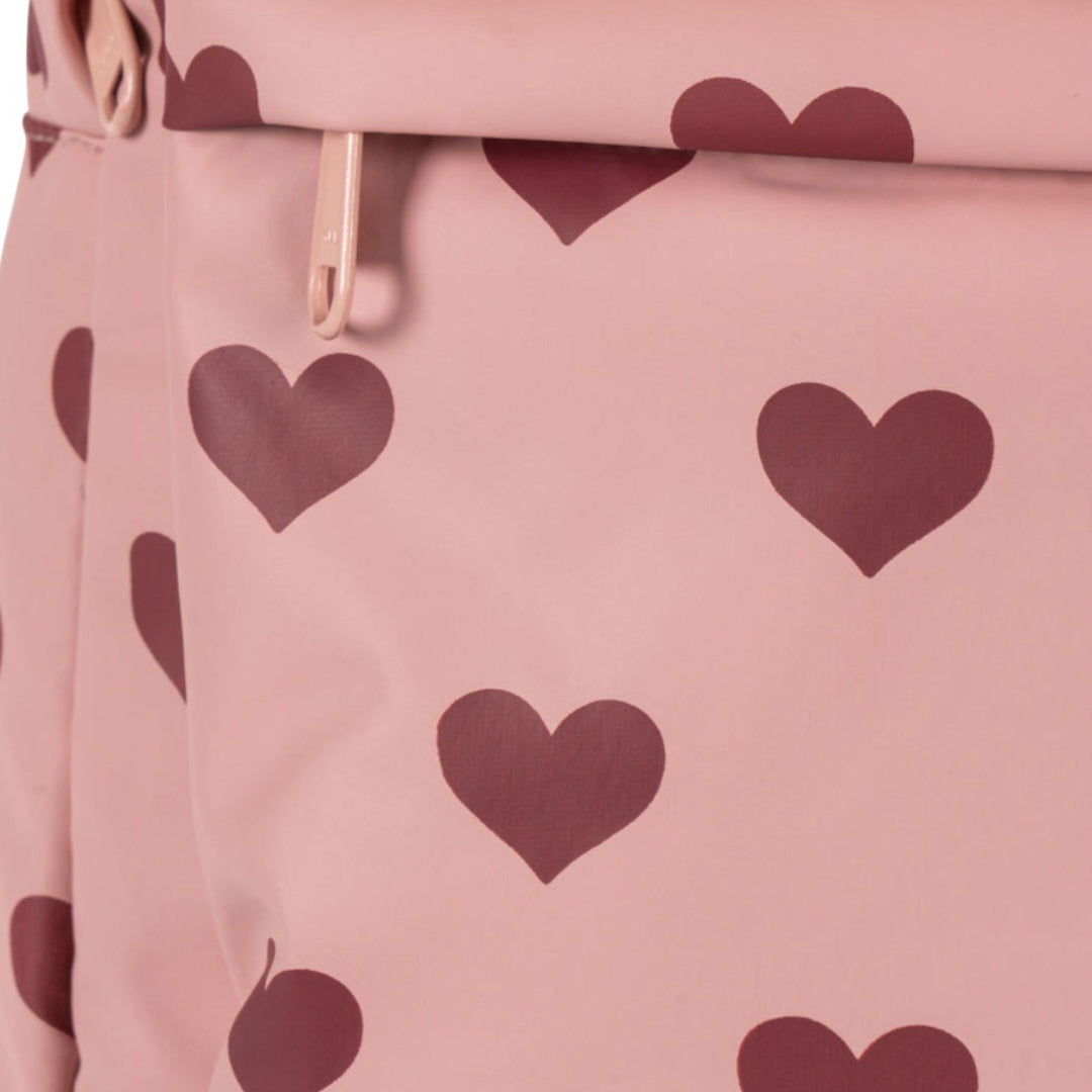 konges sløjd kleuterrugzak rainy - amour pink - 34 cm | KS103529-AMOUR-PINK | 5