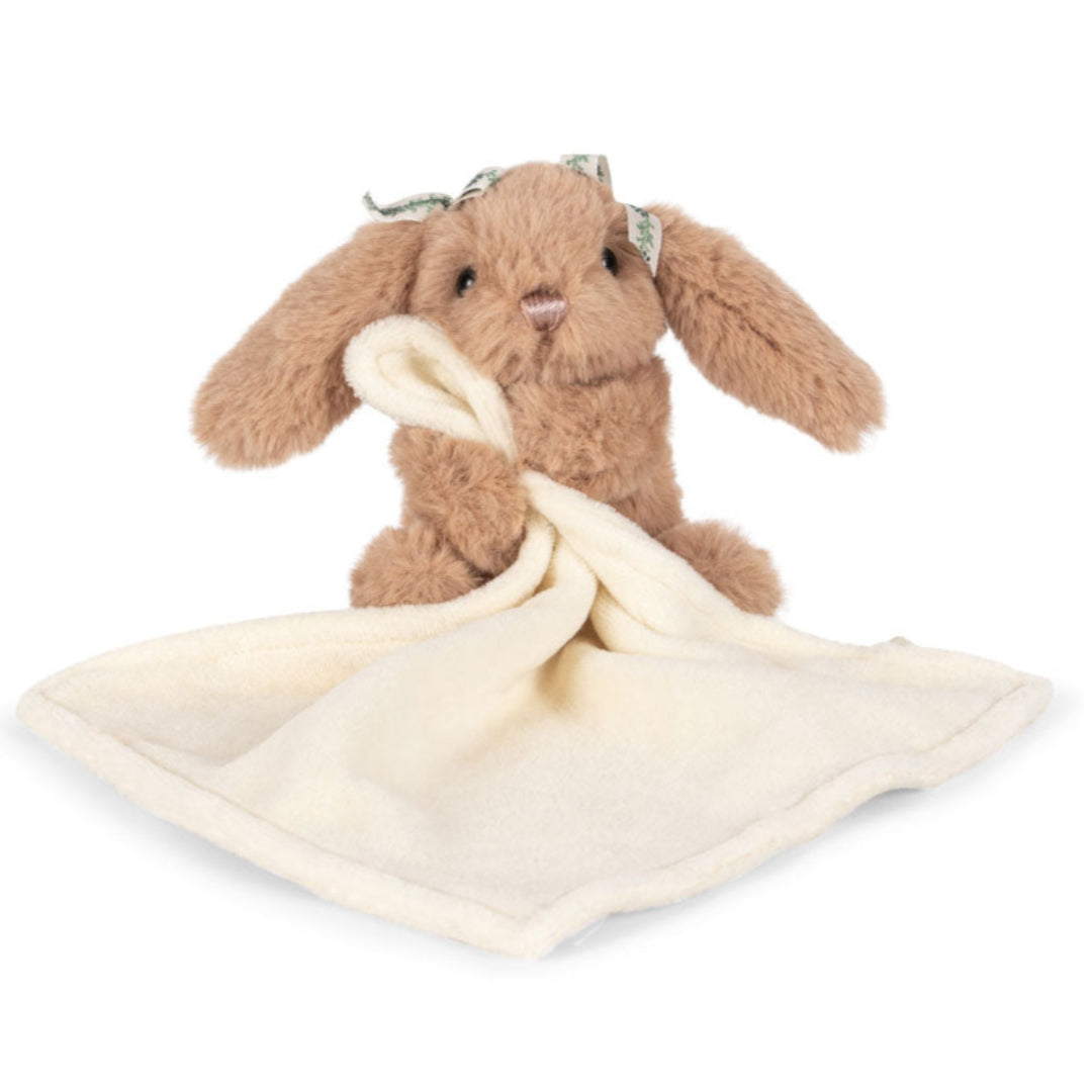 konges sløjd knuffeldoek sleepy bunny - off white | KS104424 | 1