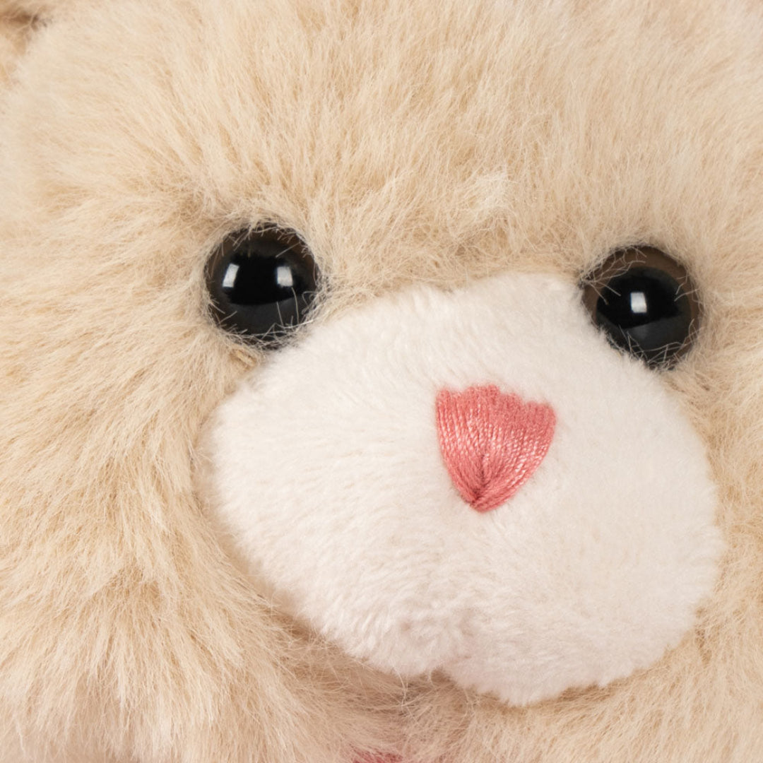 konges sløjd knuffelkat met kattenhok - 15,5 cm | KS104425 | 2