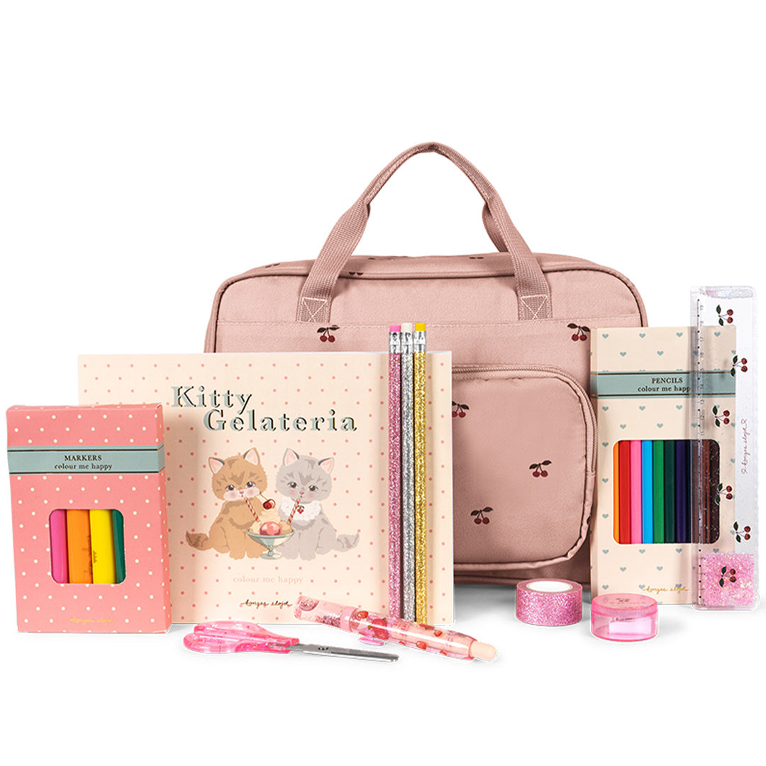 konges sløjd knutseltas - cherry | KS105419-CHERRY | 1