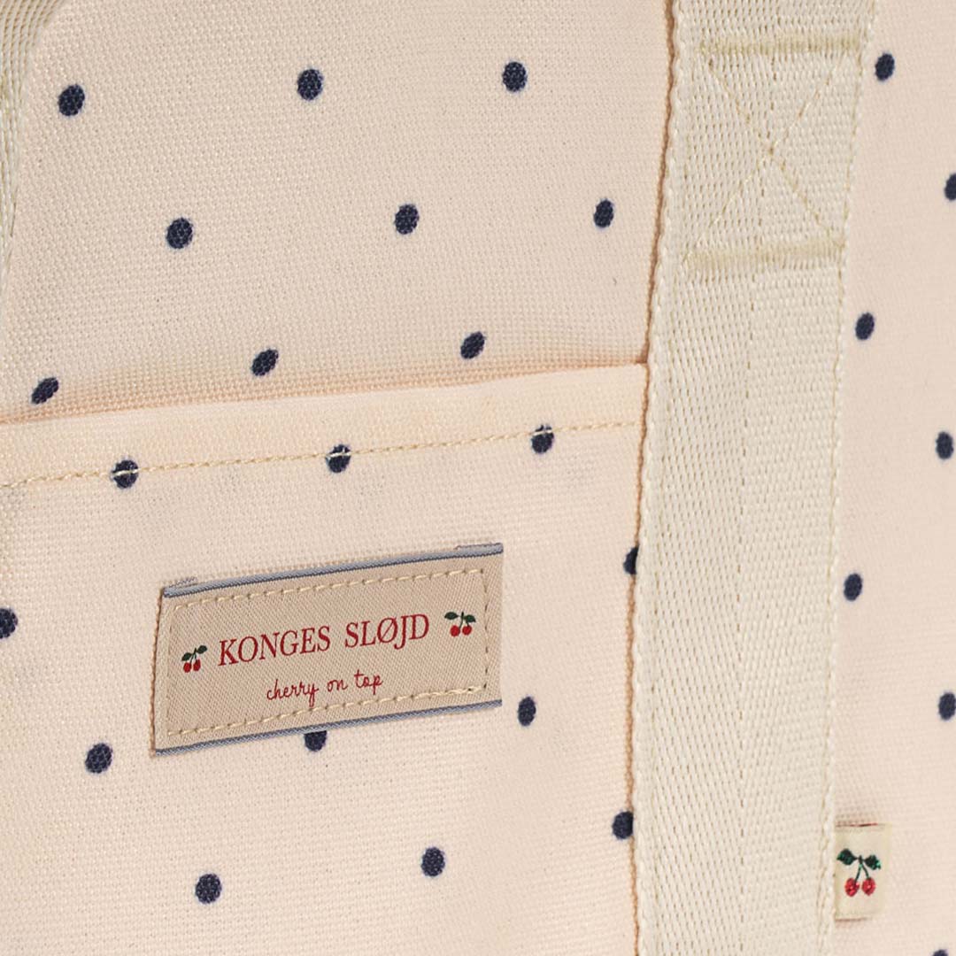 konges sløjd koeltas carl - navy dots | KS104720 | 3