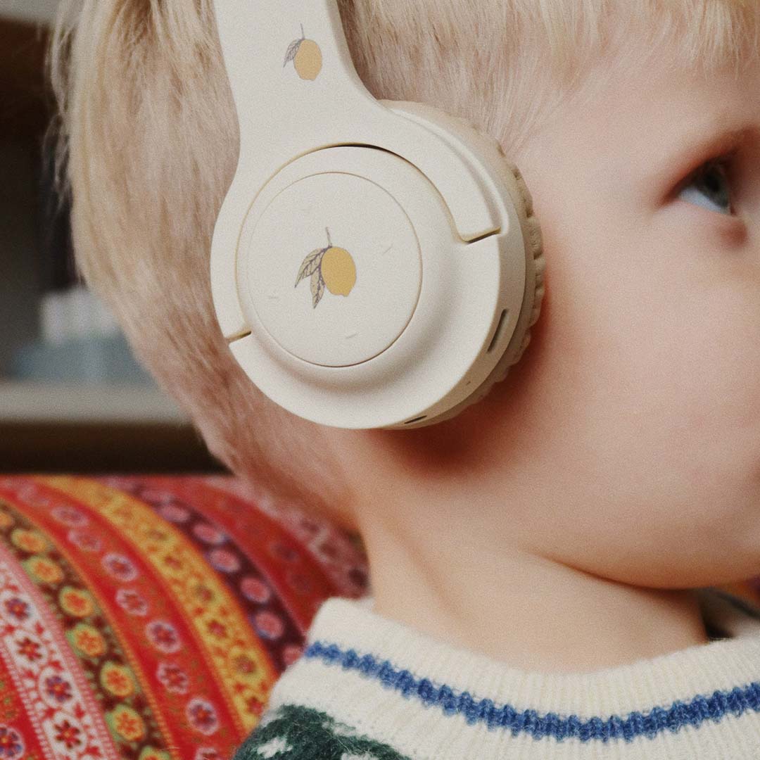 konges sløjd koptelefoon - lemon | KS103827-LEMON | 2