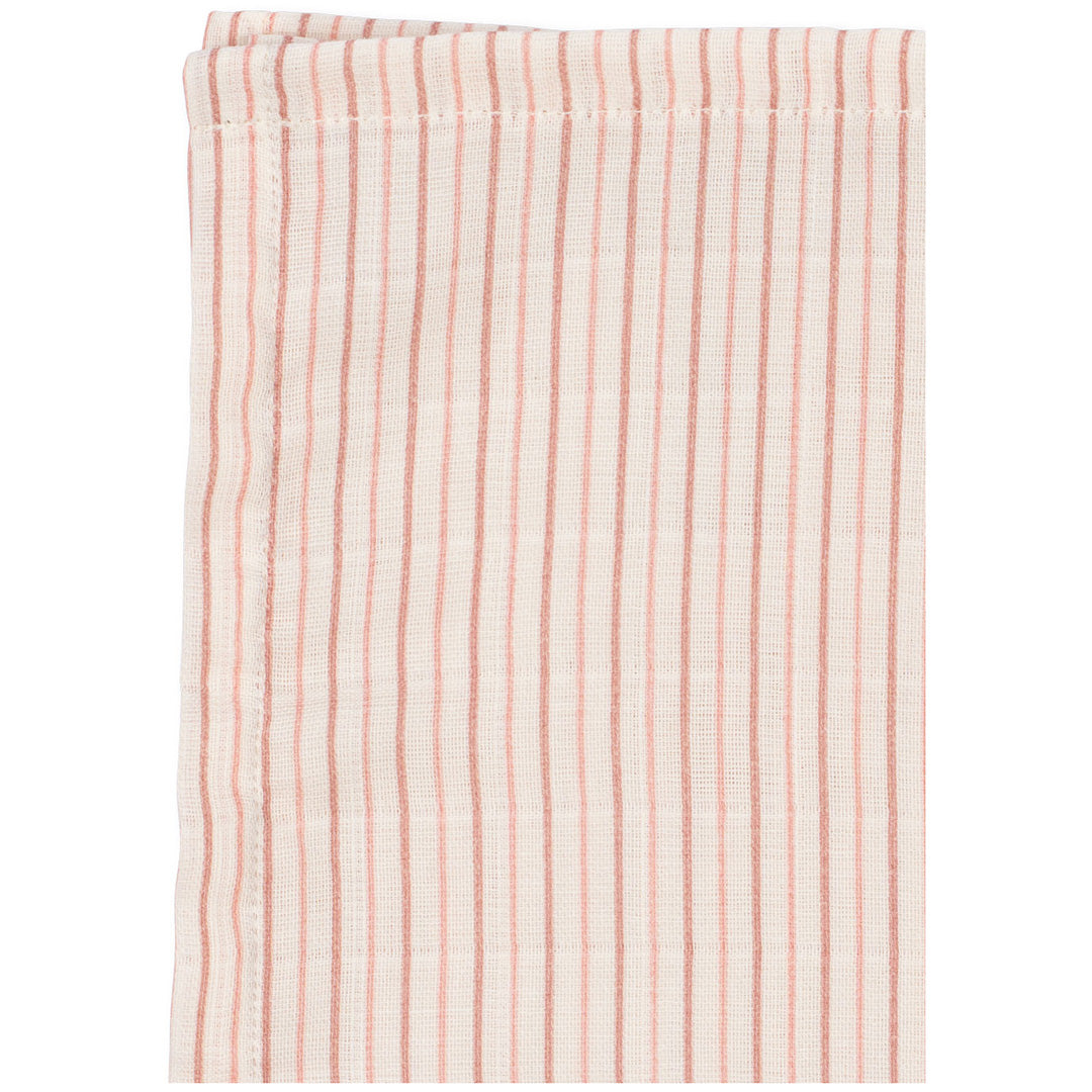 konges sløjd mousseline doek - stripie petite rose - 3st | KS104610 | 3