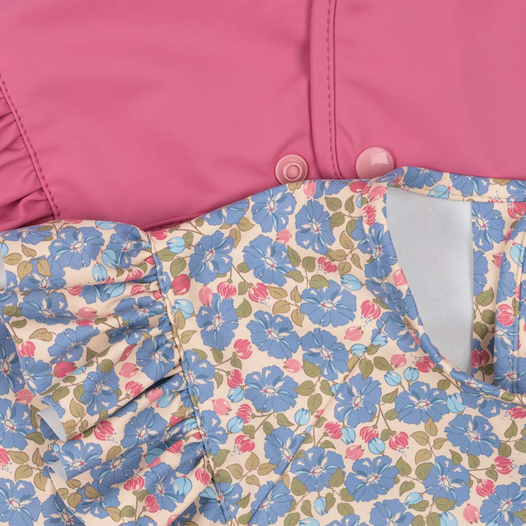 konges sløjd mouwslabben fleur rosier chateau rose - 18m-3 jaar - 2st | KS103633-18M-3Y | 1