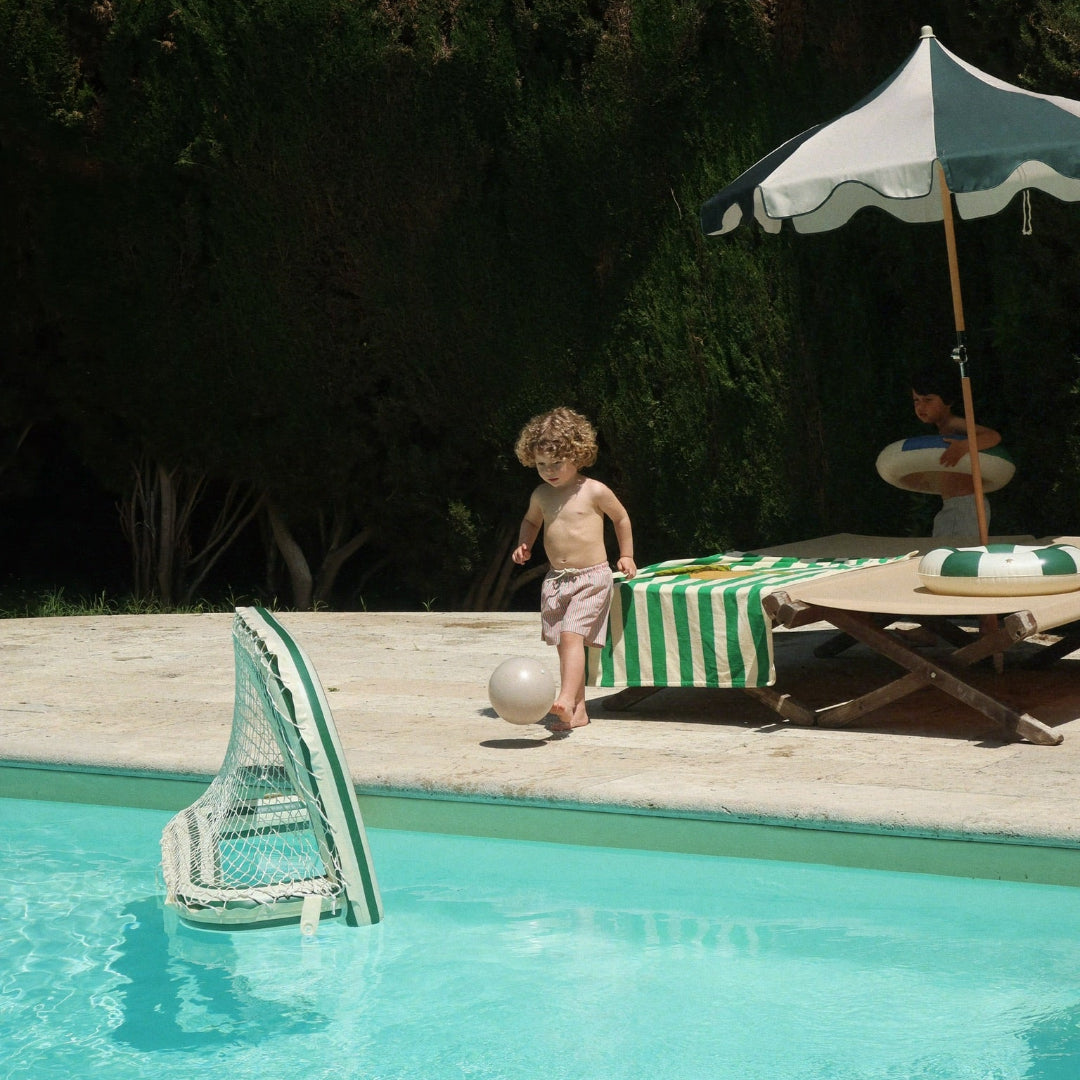 konges sløjd opblaasbaar doel - green stripe | KS104851-GREEN-STRIPE | 2